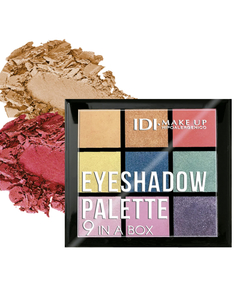 Paleta de 9 Sombras Eyeshadow Pallete Expression - IDI Make Up