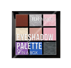 Paleta de 9 Sombras Eyeshadow Pallete Lovely - IDI Make Up