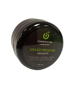 Press Gel Solido Para Soft Gel UV/LED 10g - Cherimoya