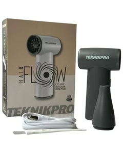 Ventilador Quita Pelos Hair Flow Inalámbrico Teknikpro