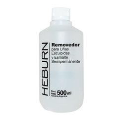 Removedor para Uñas Esculpidas y Esmalte Semipermanente 500ml - Heburn - comprar online