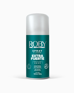 Spray Fijador Normal - Fuerte - Extra Fuerte 180ml - Roby - Pelomania