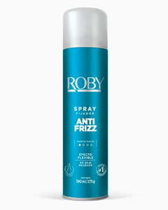 Spray Fijador Normal - Fuerte - Extra Fuerte 390ml - Roby - Pelomania