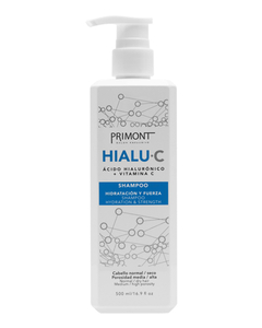 Shampoo Hialu-C Hidratación y Fuerza 500ml - Primont