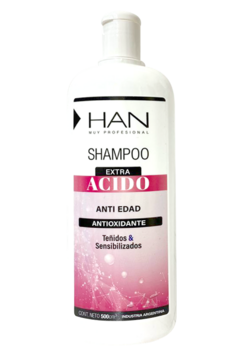 SHAMPOO EXTRA ÁCIDO PH 3.5 500ML - HAN