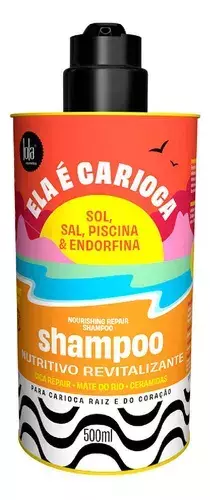 Shampoo Lola Ela É Carioca Cabello Reparación Protección Uv