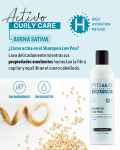 Shampoo Low Poo Curly Care Rulos y Ondas 300ml Prismax - comprar online