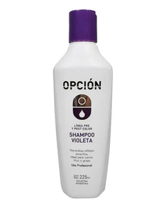 Shampo Violeta Neutralizante Reflejos Amarillos 225ml - Opción