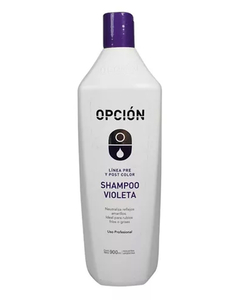 Shampo Violeta Neutralizante Reflejos Amarillos 900ml - Opción - comprar online