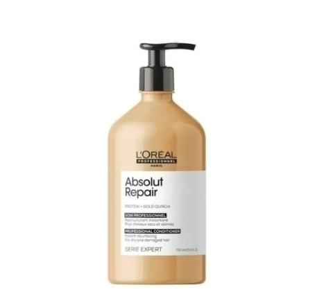 Crema Enjuague Soin Absolut Repair Protein + Gold Quinoa x750ml - SERIE EXPERT LOREAL