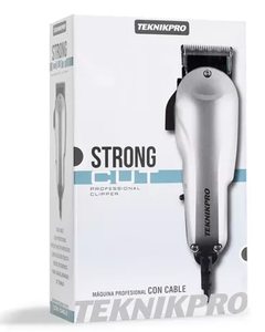 Máquina De Cortar Pelo Strong Cut Con Cable - Teknikpro - comprar online