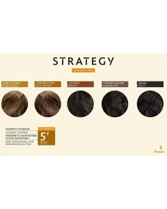 Strategy Shampoo Colorante Para Hombre Castaño Claro Plumari en internet