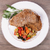 Milanesas de Pollo con Ratatouille de Verduras
