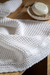 Towel Wafle Blanco con puntilla - comprar online