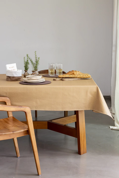 Mantel Cuerina Tramada Arena - comprar online