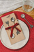 Plato de sitio Lunarcito rojo - PETITE AFFAIRE