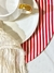 Plato de sitio Rayas Rojas - comprar online