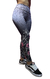 ART 9 - Leggings Flowers gray - comprar online