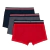 Boxers Con Elastico Tricolor X3 Hombre Lacoste (H0451) - comprar online