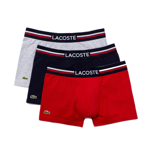 Boxer Lacoste Pack X3 Hombre Court Homme (H3386)