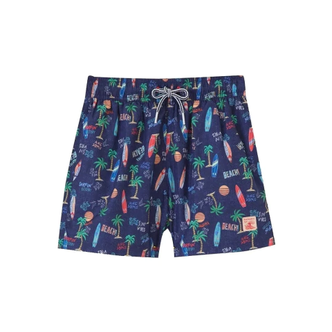 Short De Baño Niño Wanama Surfing Estampado (980K3301)