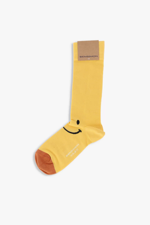 Media Algodon Hombre Bensimon Smile (26213) - comprar online