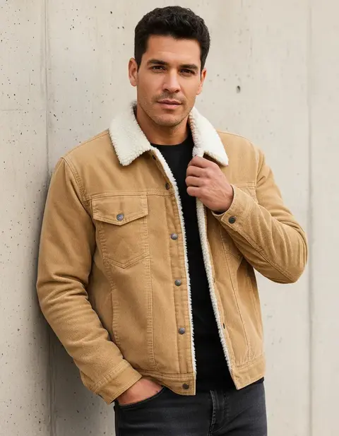 Campera Hombre Wrangler Western Corderoy (W86001)
