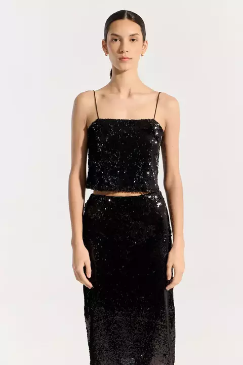 Top Lentejuelas Mujer Portsaid Alison Sin Mangas (AX758630) - comprar online
