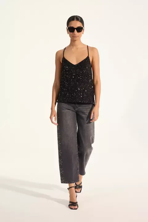 Top Breteles Viscosa Mujer Portsaid Lentejuelas (AP367624) - comprar online