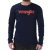 Imagen de Remera Algodon Hombre Wrangler T-shirt Logo Ls #2 Manga Larga (W15002)