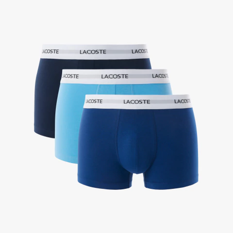 Boxer Algodon Hombre Lacoste Pack X3 (H8682) - comprar online