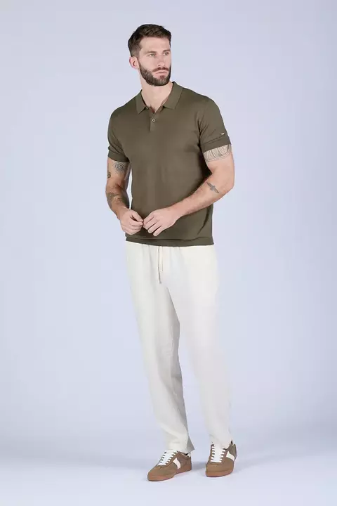 Chomba Algodon Hombre Oxford Polo Club Blizzard Tipo Sweater (BLIZZARD) en internet