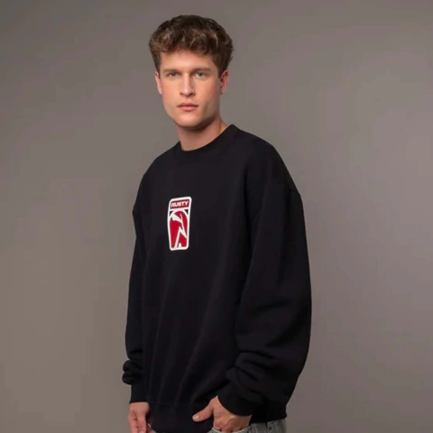 Buzo Algodon Hombre Rusty Nanotech Crew (HRUB2522) - comprar online