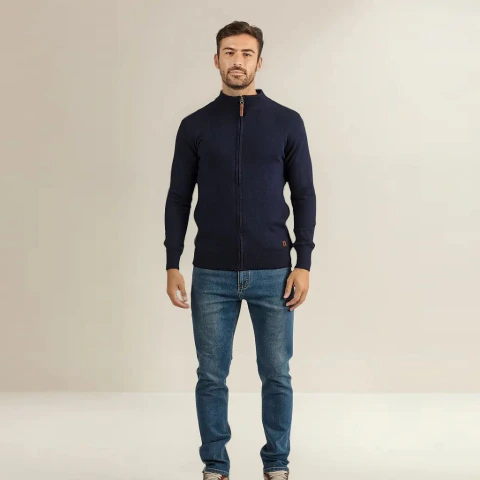 Campera Lana Hombre Oxford Polo Club Sandro (SANDR) - comprar online