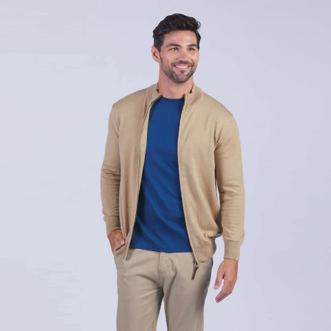 Campera Lana Hombre Oxford Polo Club Sandro (SANDR) - comprar online