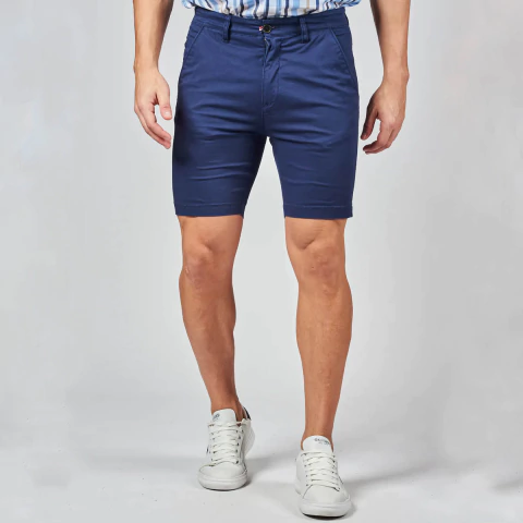 Bermuda Gabardina Hombre Oxford Polo Club Con Bolsillos Chinos (BOW) - Urbano Salto
