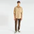 Camisa Algodon Hombre Bensimon Brad T Manga Larga (41137)