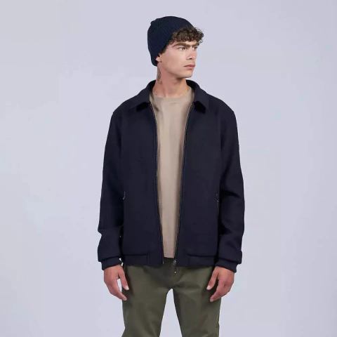 Campera Corta Bomber Hombre Oxford Polo Club Matt Reversible (MATT) - comprar online