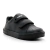 Zapatilla Escolar Kickers Darryl Negro Simil Cuero Abrojo (KXNP505) - comprar online