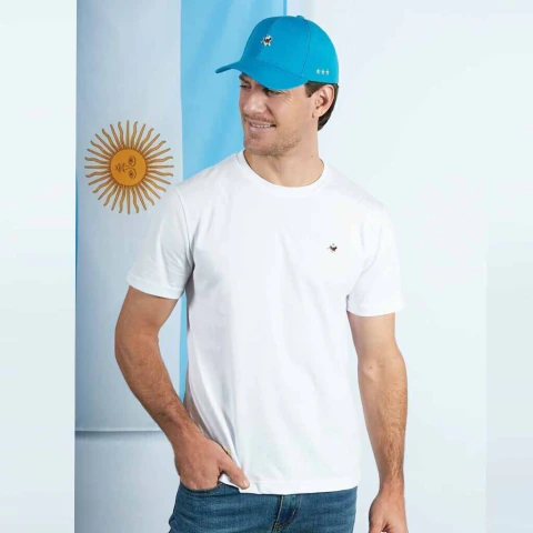 Imagen de Remera Algodon Hombre Oxford Polo Club Manga Corta (LEO1)