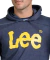Imagen de Buzo Algodon Lee Hombre Logo Rus Con Capucha (L8304)
