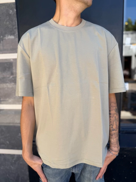 Remera Algodon Hombre Importada Distrito Manga Corta (A666) - tienda online