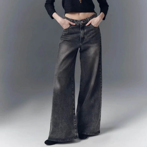 Jean Mujer Rapsodia Oxford New Grey (5227076A) - comprar online