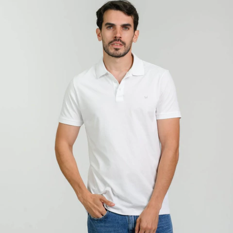 Chomba Hombre Wrangler Polo Tradicional Jersey Manga Corta (W20001) - comprar online