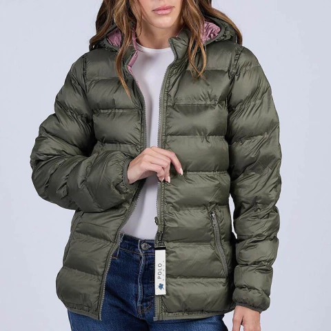 Campera Mujer Liviana Oxford Polo Club Gabrielle Capucha Desmontable (GABRIELL) - comprar online