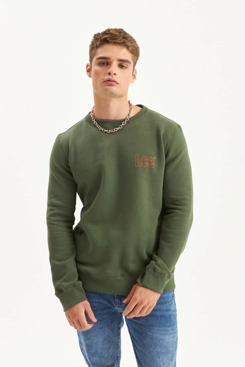 Buzo Algodon Hombre Lee Roundneck Fri Shape (L8020) - comprar online