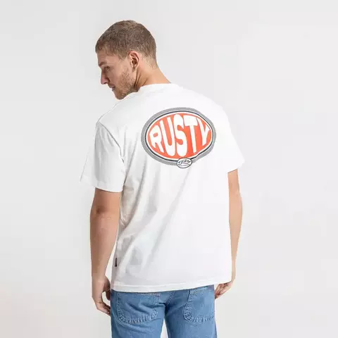 Remera Algodon Hombre Rusty Highway 405 Manga Corta (HRUA2633) - comprar online