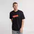 Remera Algodon Hombre Rusty Logo Town Tee Oversize Fit Manga Corta (HRUA2653) - comprar online