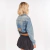 Campera Jean Cropp Mujer 47 Street Lightblue (N1132006) - comprar online