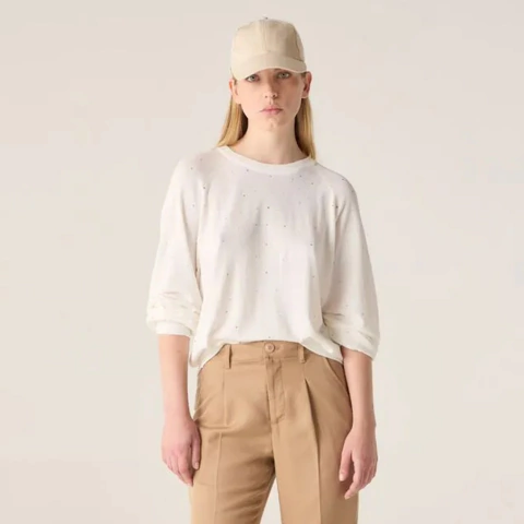 Sweater Mujer Portsaid Barceloneta Con Steasses (AP356841)